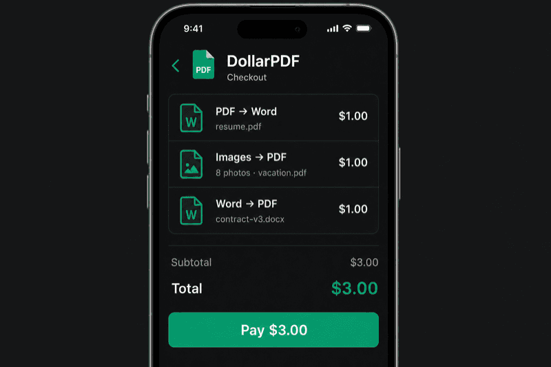 DollarPDF.com preview thumbnail