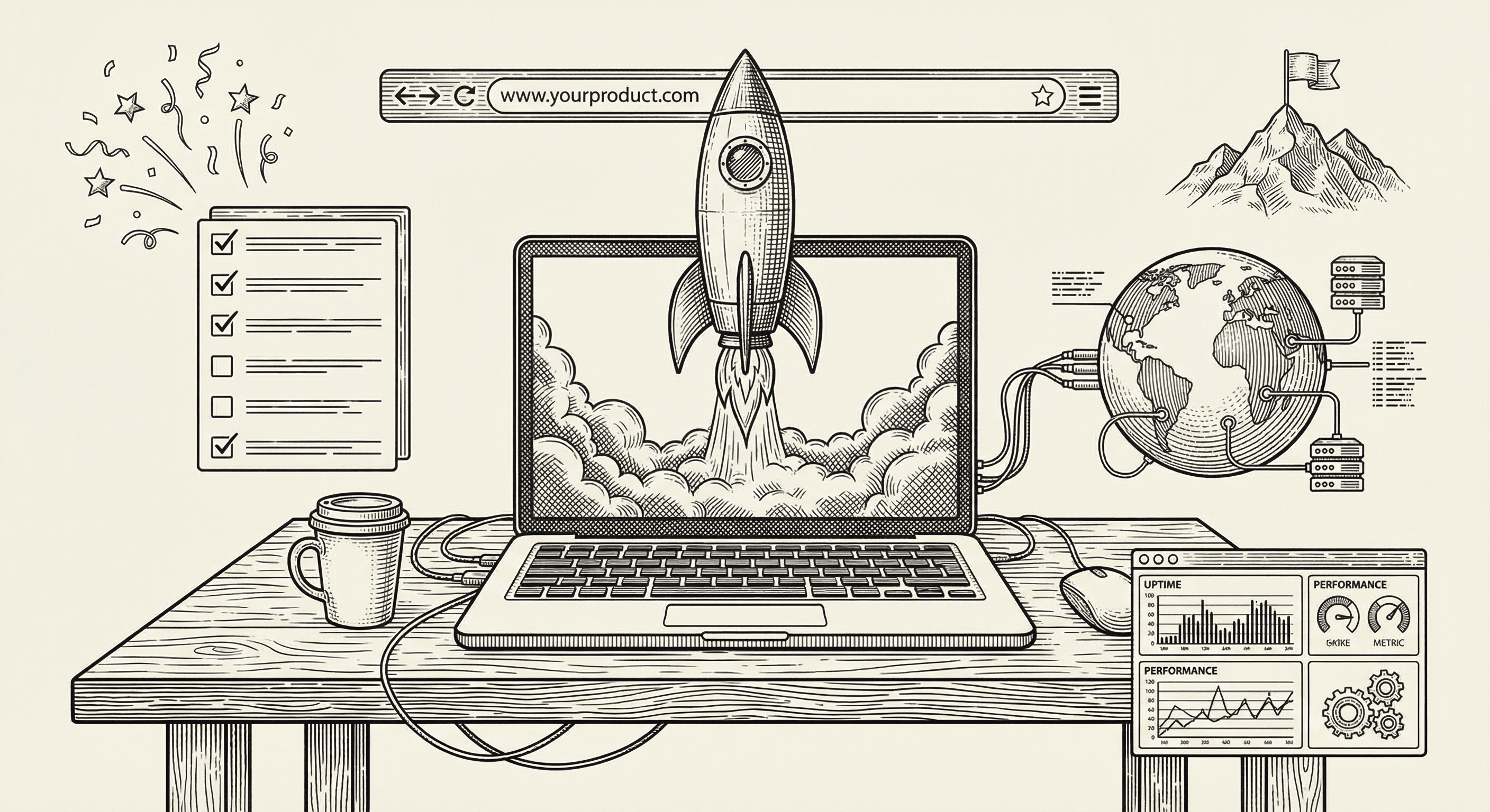 Launching Your Product: From Local Development to Live on the Internet